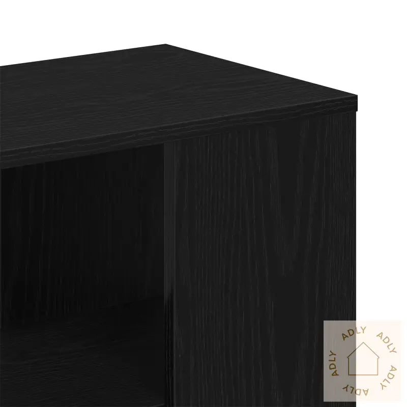 Sideboard I Svart Eik 60X30X50 Cm Laget Av Konstruert Tre