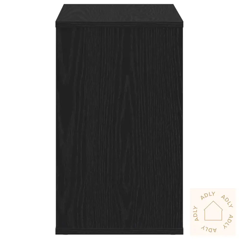Sideboard I Svart Eik 60X30X50 Cm Laget Av Konstruert Tre