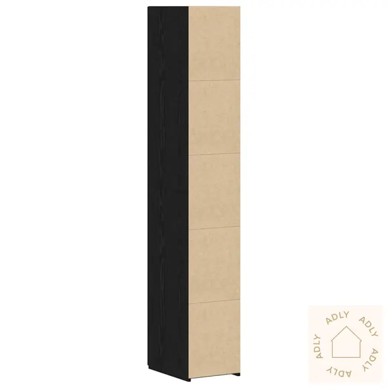 Høyloft Svart Eik 30X42.5X185 Cm Sponplate