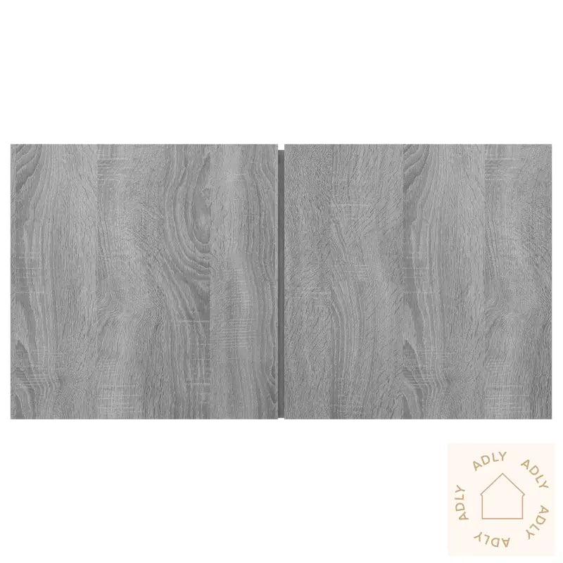 Hengende Tv-Benker Grå Sonoma 2 Stk 60X30X30 Cm Konstruert Tre