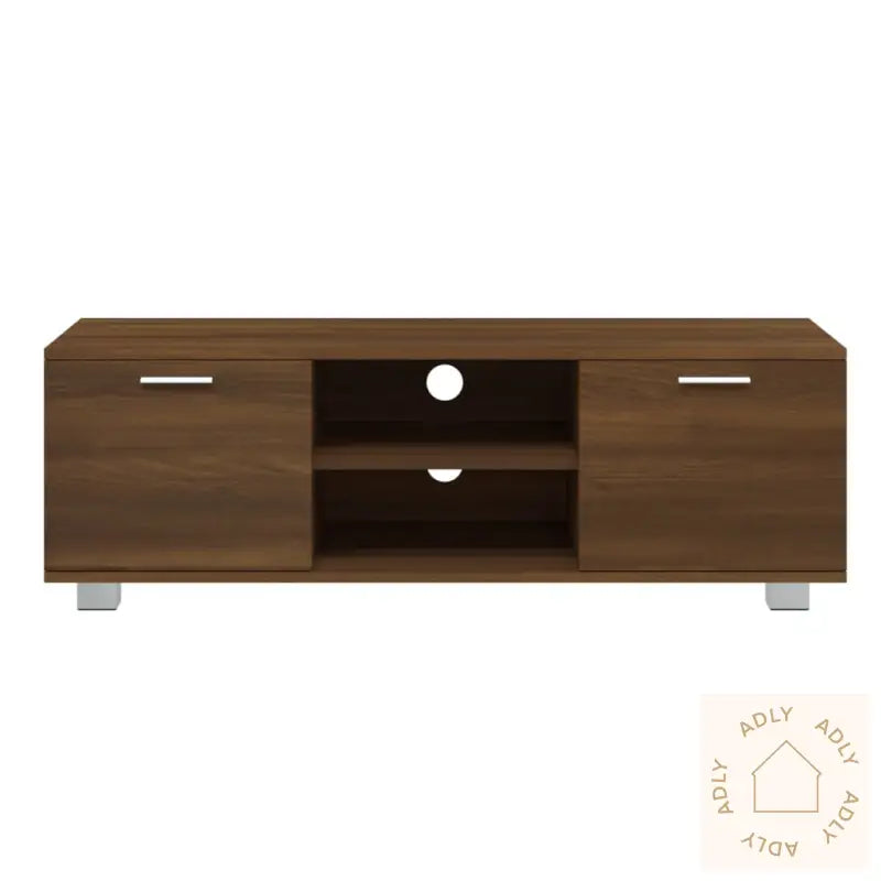 Tv-Benk Sonoma Eik 120X40,5X35 Cm Konstruert Tre