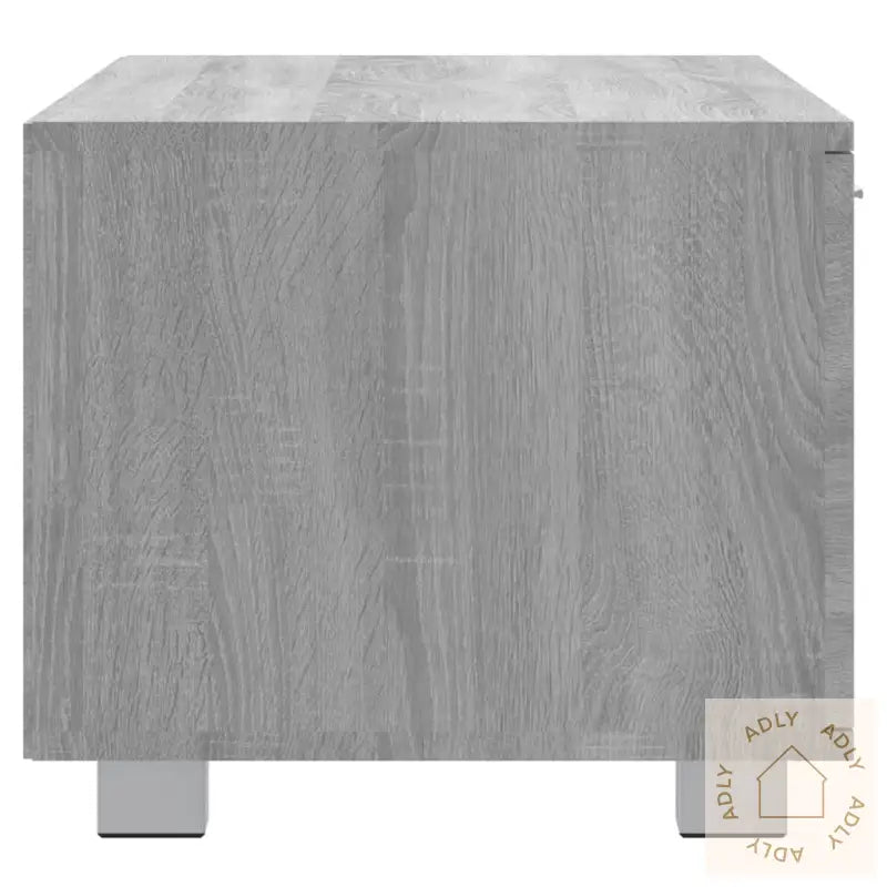 Tv-Benk Grå Sonoma 120X40,5X35 Cm Konstruert Tre