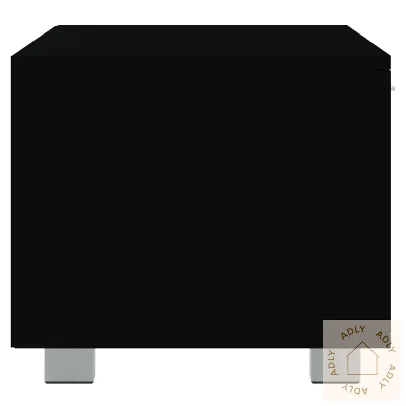 Tv-Benk Svart 120X40,5X35 Cm Konstruert Tre