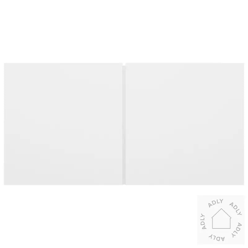 Hengende Tv-Benk Hvit 60X30X30 Cm