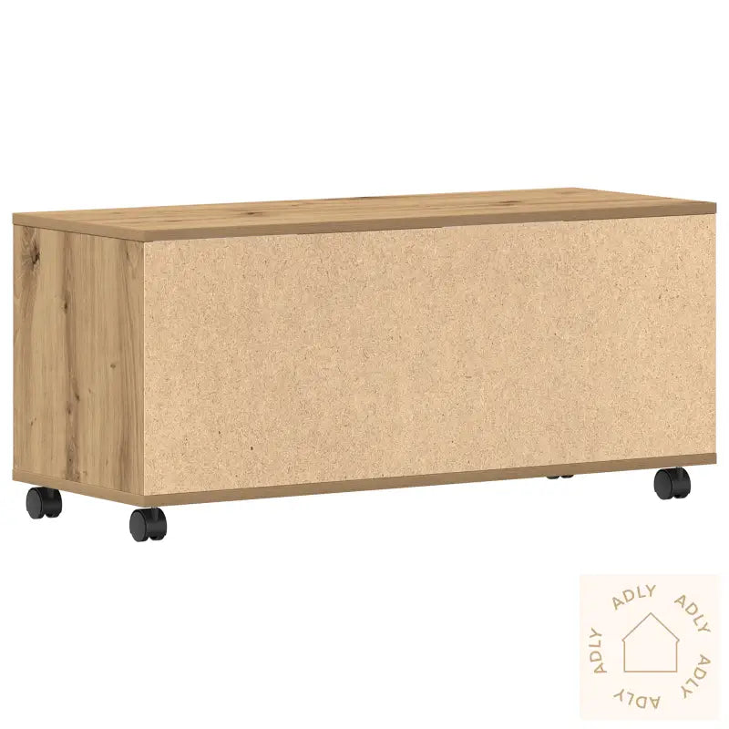 Tv-Benk Artisan Eik 90X35X35 Cm Konstruert Tre