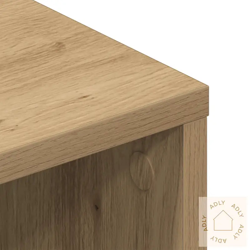 Tv-Benk Artisan Eik 90X35X35 Cm Konstruert Tre