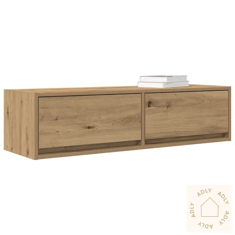 Tv-Skap Artisan Eik 100X31X25,5 Cm Konstruert Tre