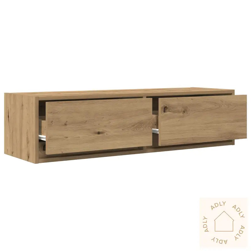 Tv-Skap Artisan Eik 100X31X25,5 Cm Konstruert Tre