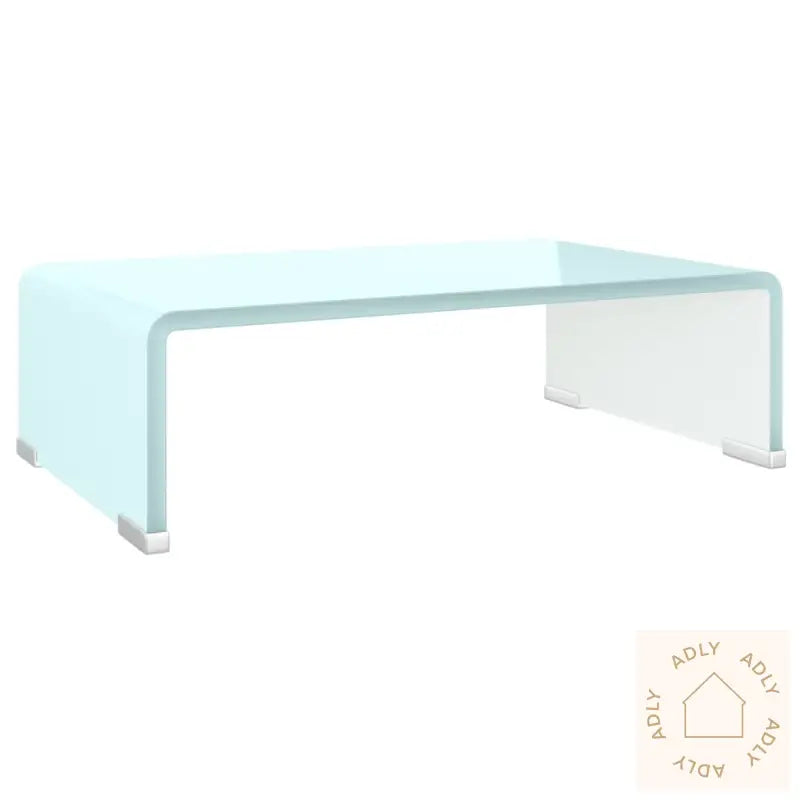 Tv-Benk Glass Grønn 40X25X11 Cm
