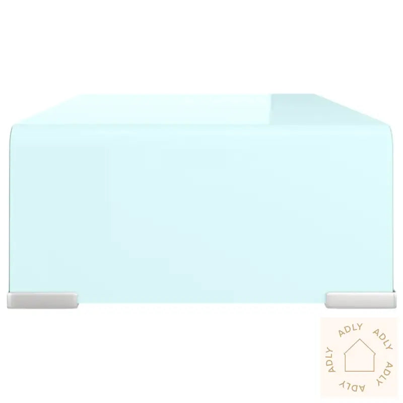 Tv-Benk Glass Grønn 40X25X11 Cm