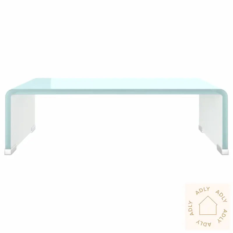 Tv-Benk Glass Grønn 40X25X11 Cm