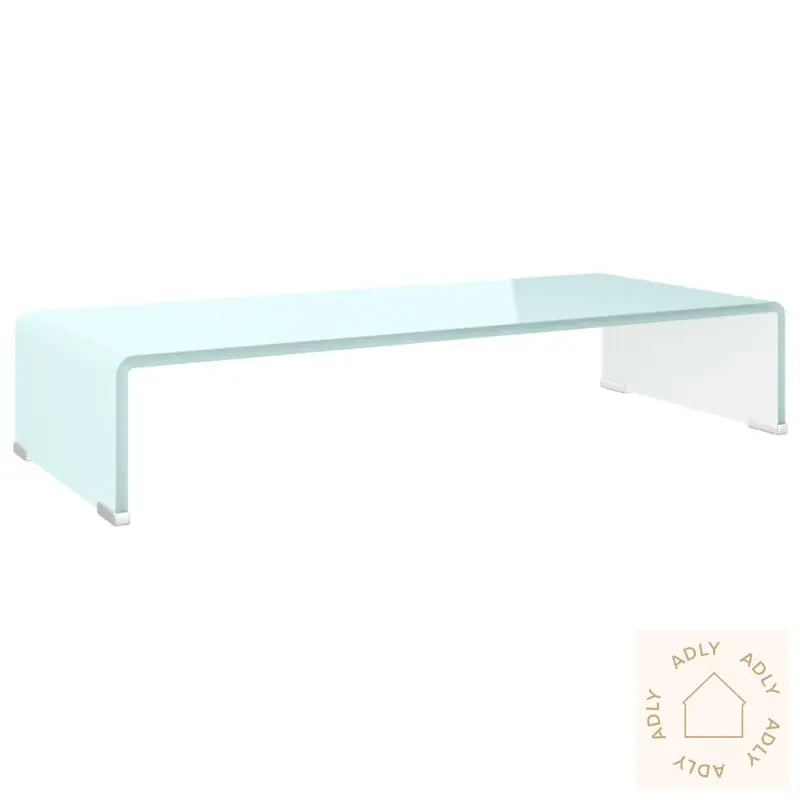 Tv-Benk Glass Grønn 70X30X13 Cm