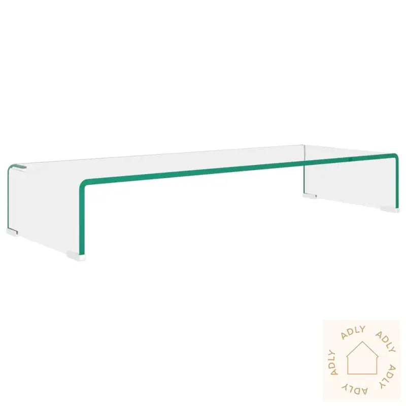Tv-Benk Glass Klar 80X30X13 Cm