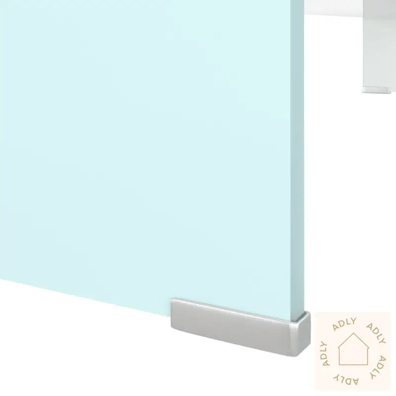 Tv-Benk Glass Grønn 100X30X13 Cm