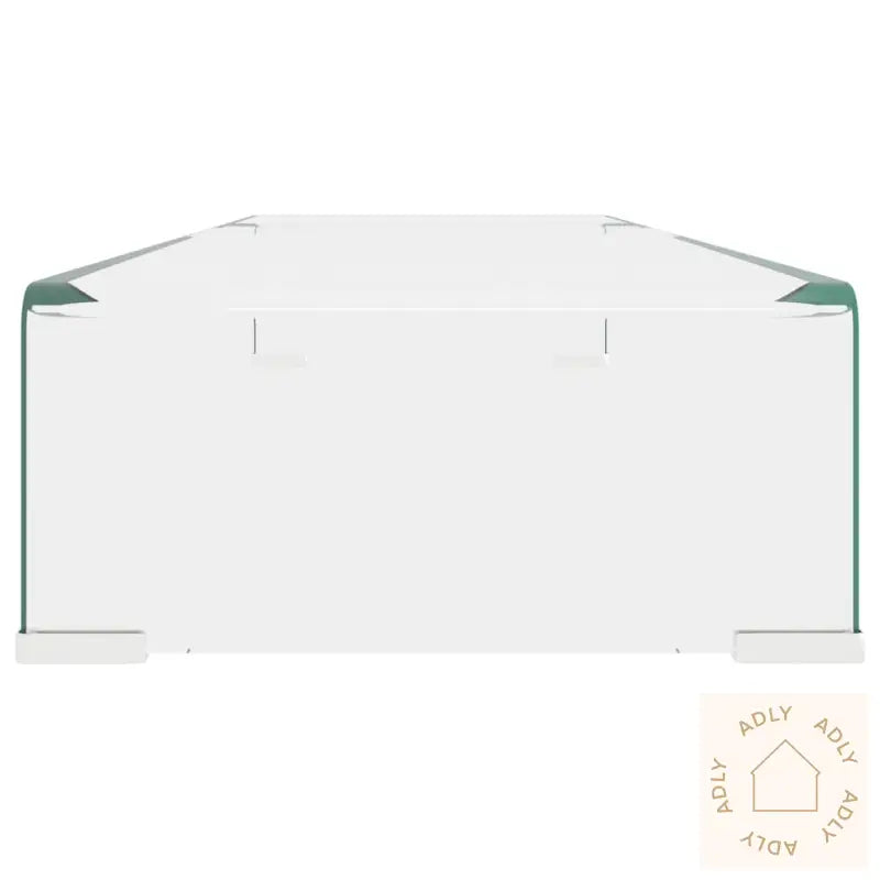 Tv-Benk Glass Klar 90X30X13 Cm