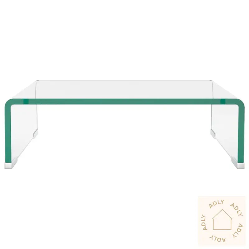 Tv-Benk Glass Klar 40X25X11 Cm