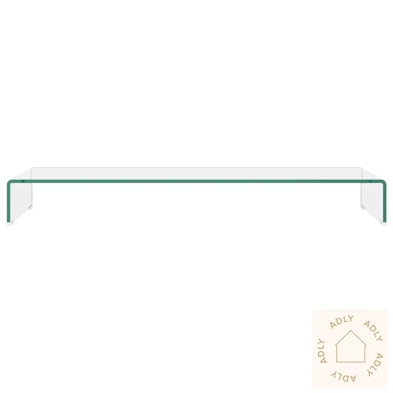 Tv-Benk Glass Klar 110X30X13 Cm