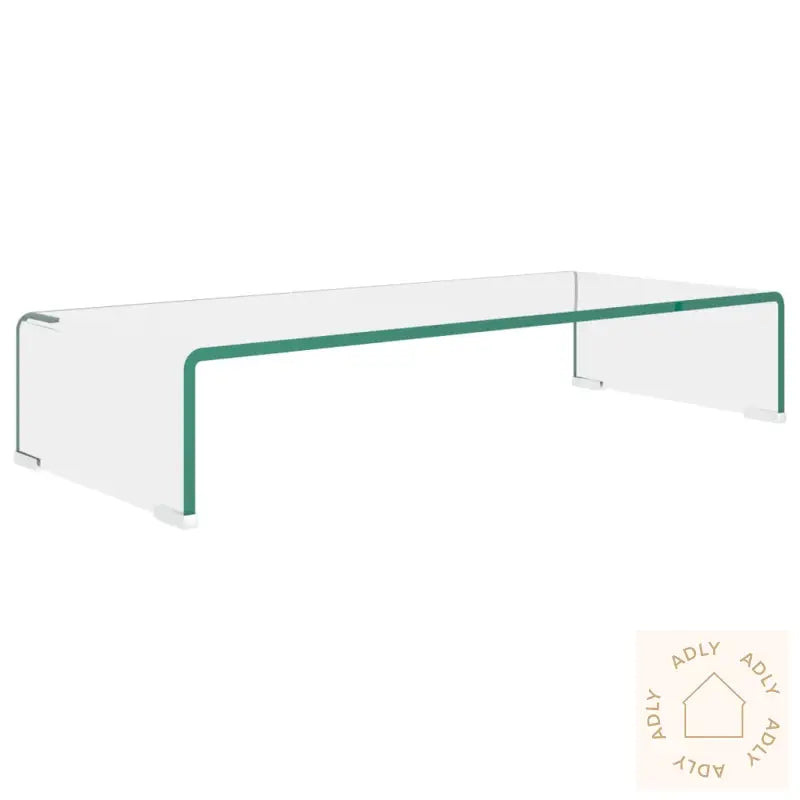 Tv-Benk Glass Klar 70X30X13 Cm
