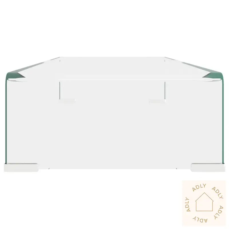 Tv-Benk Glass Klar 70X30X13 Cm