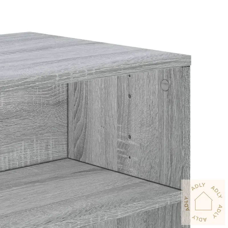 Tv-Benk Grå Sonoma 120X40X40 Cm Sponplate