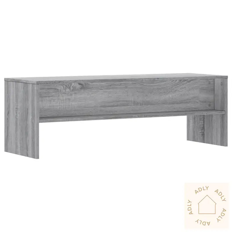 Tv-Benk Grå Sonoma 120X40X40 Cm Sponplate