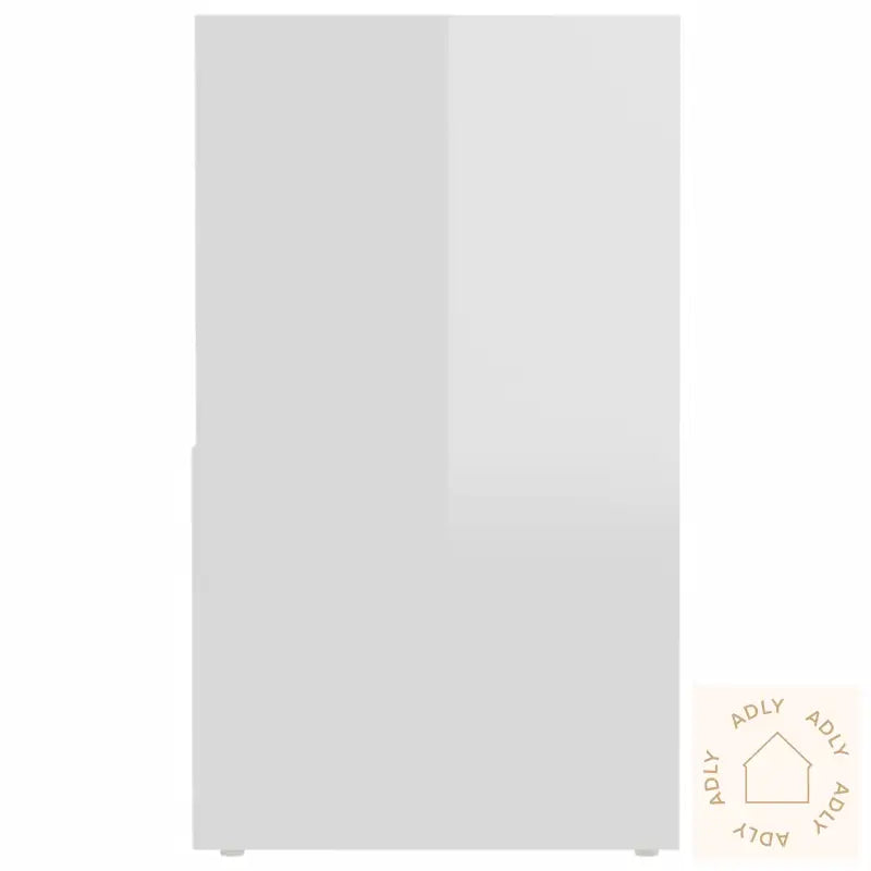 Tv-Benk Høyglans Hvit 149X30X52 Cm Konstruert Tre