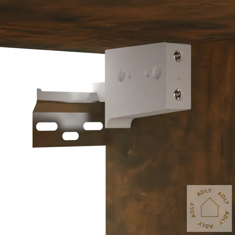 Hengende Tv-Benker 3 Stk Røkt Eik 60X30X30 Cm