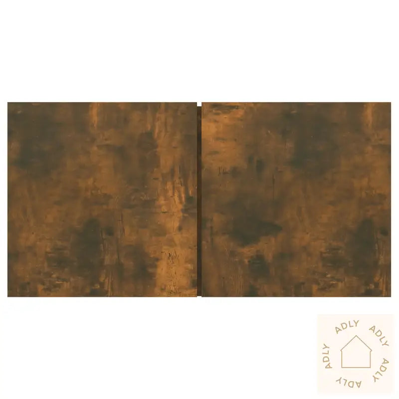 Hengende Tv-Benker 3 Stk Røkt Eik 60X30X30 Cm