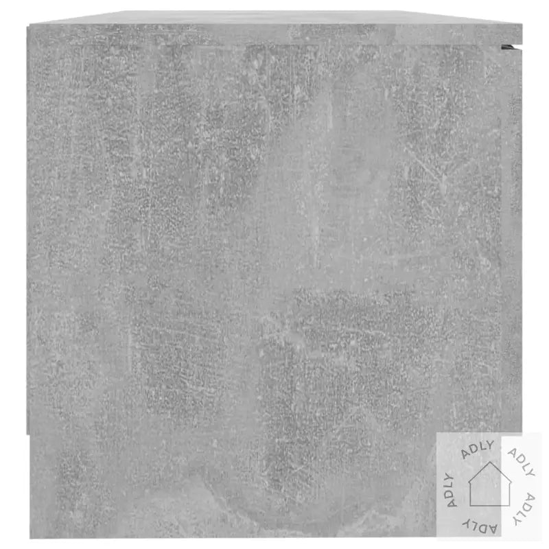 Tv-Benker 2 Stk Betonggrå 80X35X36,5 Cm Konstruert Tre