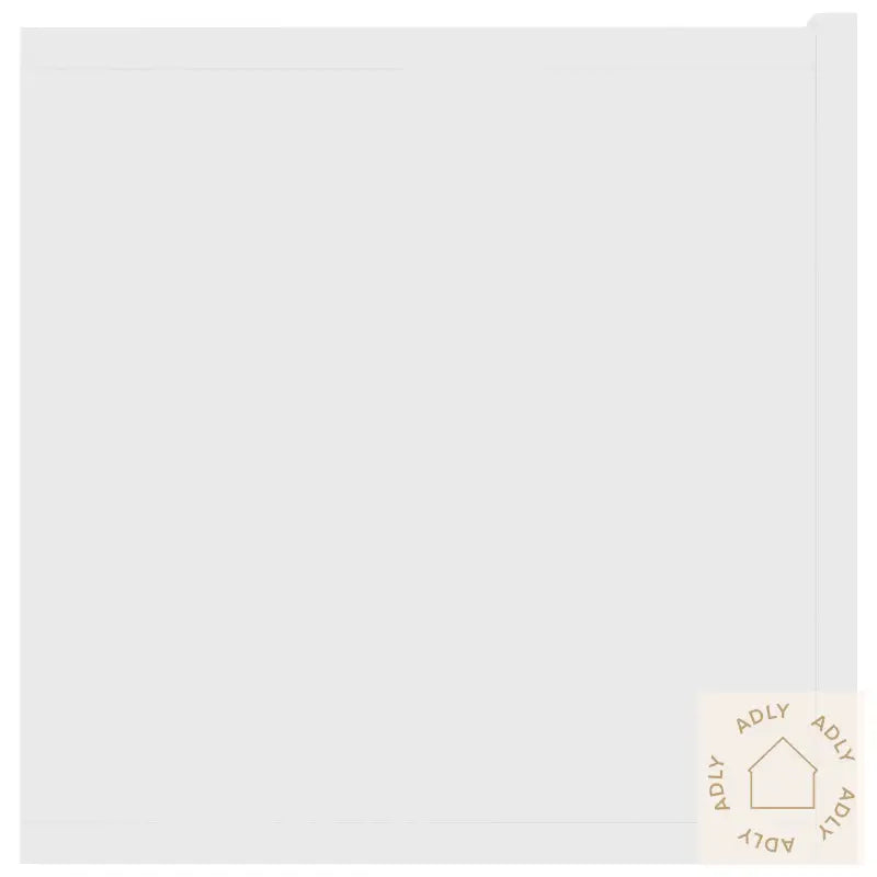 Tv-Benk Hvit 120X30X30 Cm Konstruert Tre
