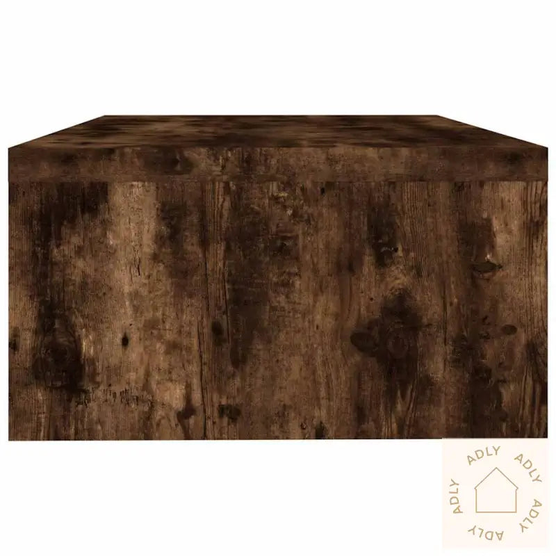 Skjermstativ Røkt Eik 42X24X13 Cm Konstruert Tre