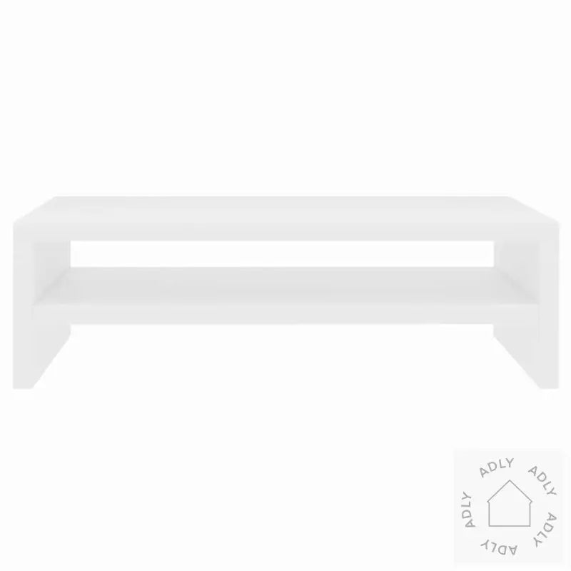 Skjermstativ Hvit 42X24X13 Cm Konstruert Tre