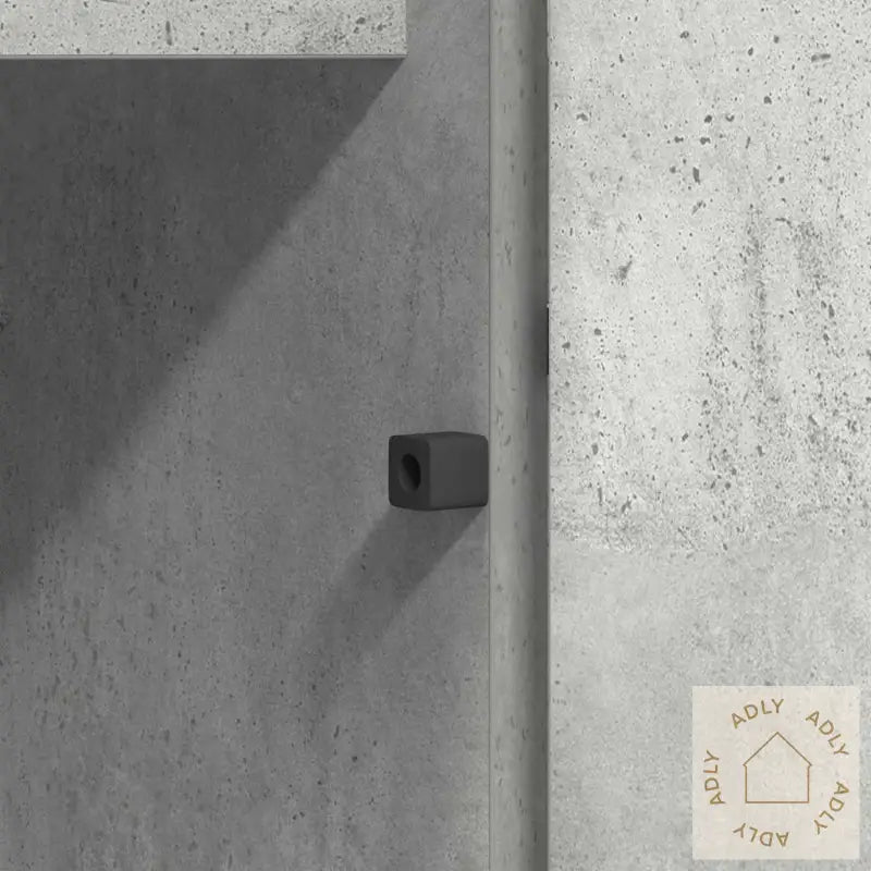 Tv-Skap Med Led Betonggrå 180X38X49 Cm Konstruert Tre