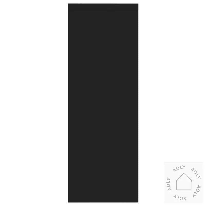 Vegghylle Svart 45,1X16X45,1 Cm Konstruert Tre