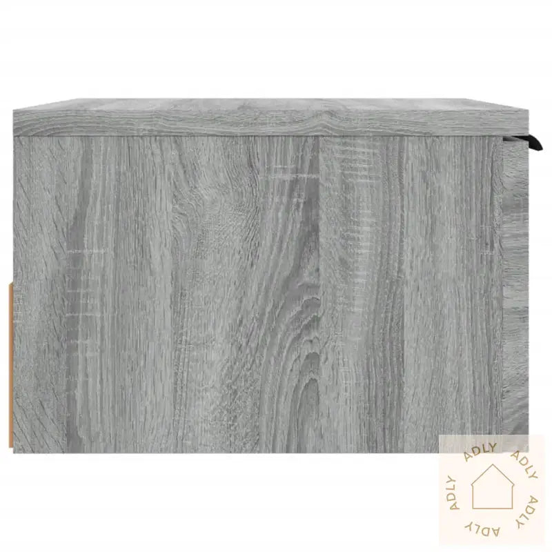 Veggmonterte Nattbord 2 Stk Sonoma Eik 34X30X20 Cm