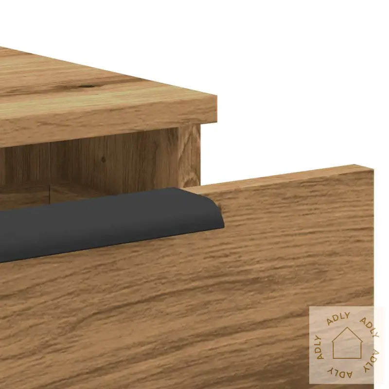 Veggskap Artisan Eik 102X30X20 Cm Konstruert Tre