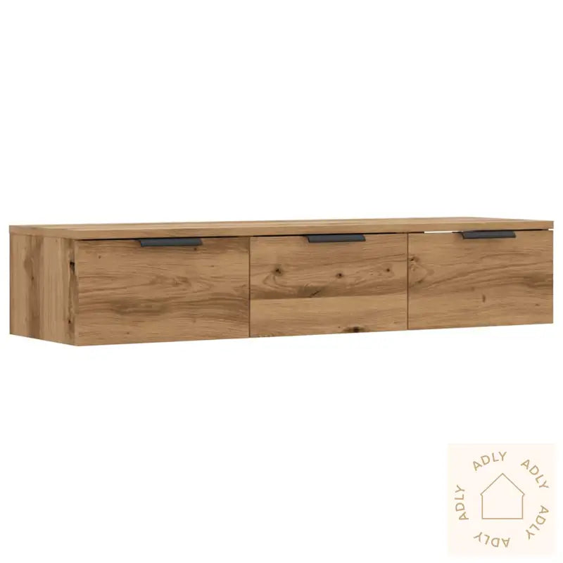 Veggskap Artisan Eik 102X30X20 Cm Konstruert Tre