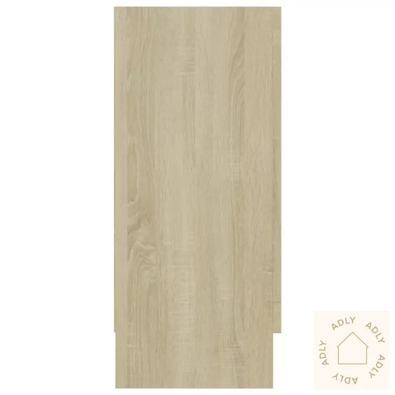 Vitrine Sonoma Eik 120X30,5X70 Cm Konstruert Tre