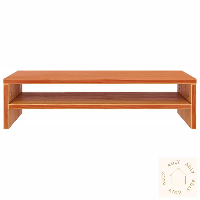 Monitorstativ Voksbrun 50X24X13 Cm Heltre Furu