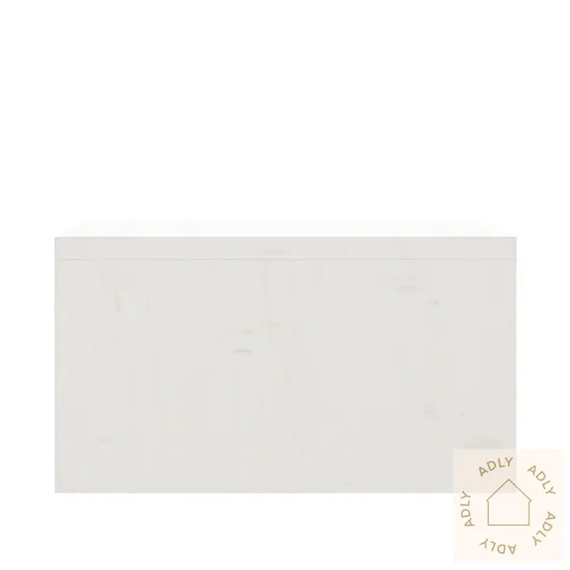 Monitorstativ Hvit 50X27X15 Cm Heltre Furu