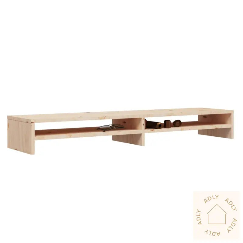 Monitorstativ 100X24X13 Cm Heltre Furu