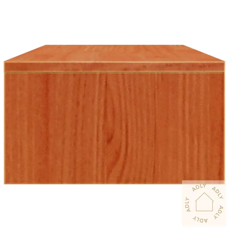 Monitorstativ Voksbrun 50X27X15 Cm Heltre Furu