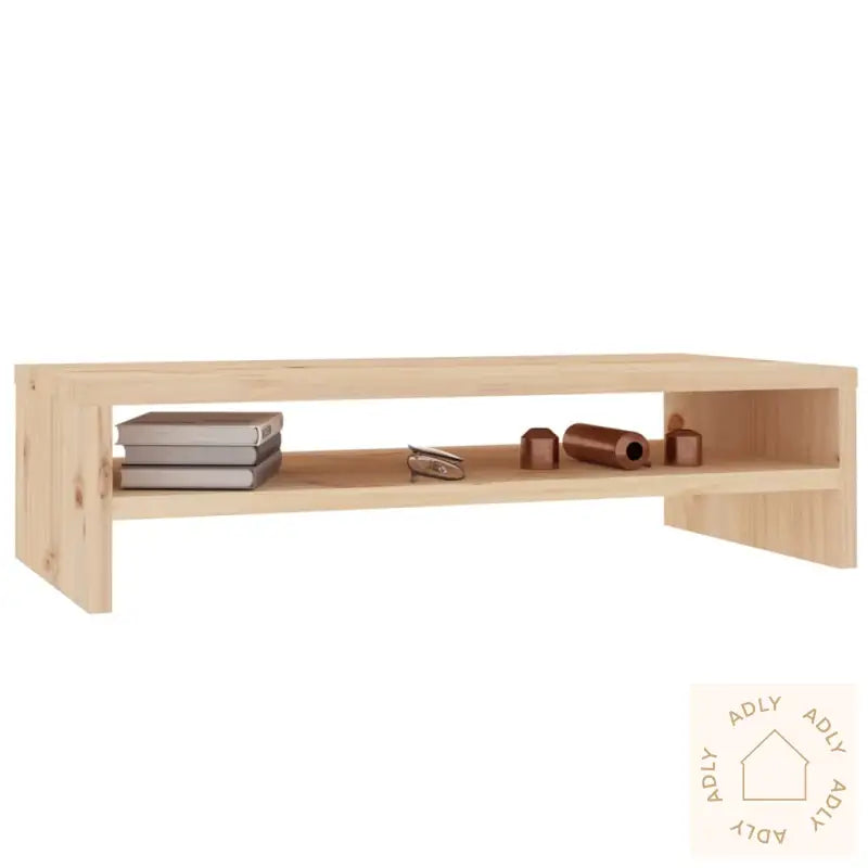 Monitorstativ 50X24X13 Cm Heltre Furu