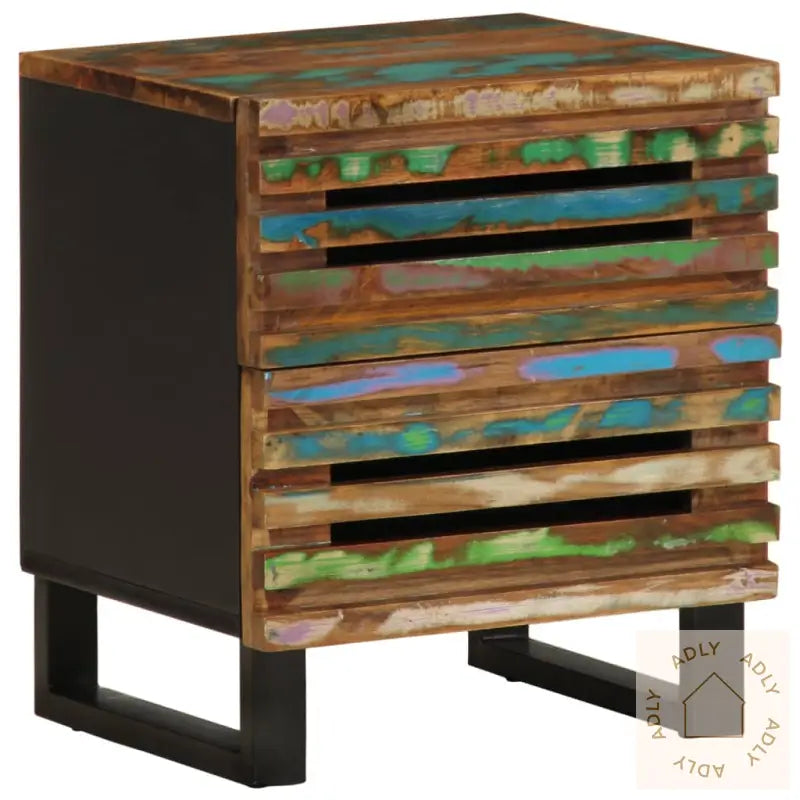 Nattbord 2 Stk 40X34X46 Cm Gjenvunnet Heltre