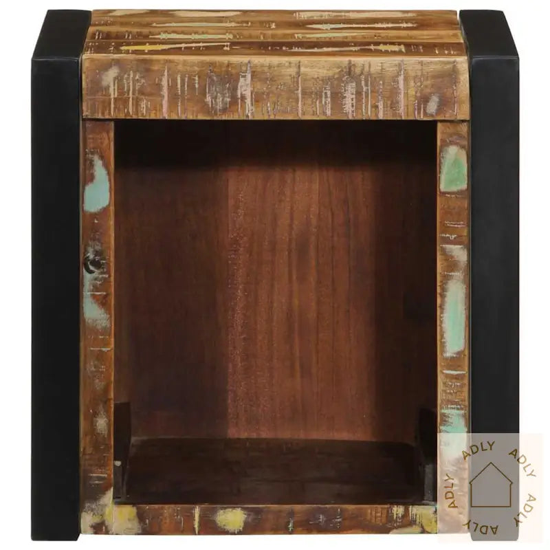 Nattbord Flerfarget 40X35X40 Cm Gjenvunnet Heltre