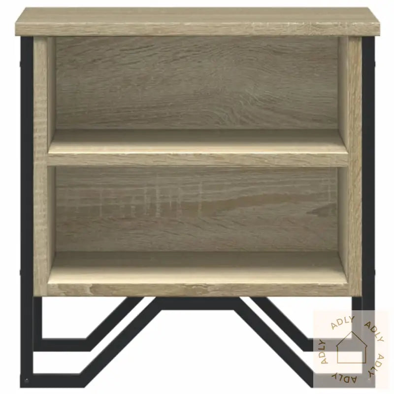 Nattbord Sonoma Eik 2 Stk 40X30X40 Cm Konstruert Tre