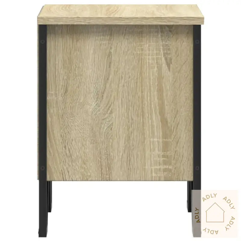 Nattbord Sonoma Eik 2 Stk 40X30X40 Cm Konstruert Tre