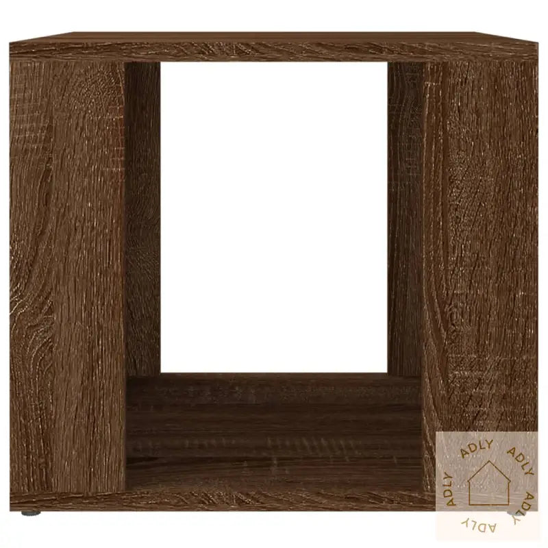 Nattbord Brun Eik 41X40X36 Cm Konstruert Tre