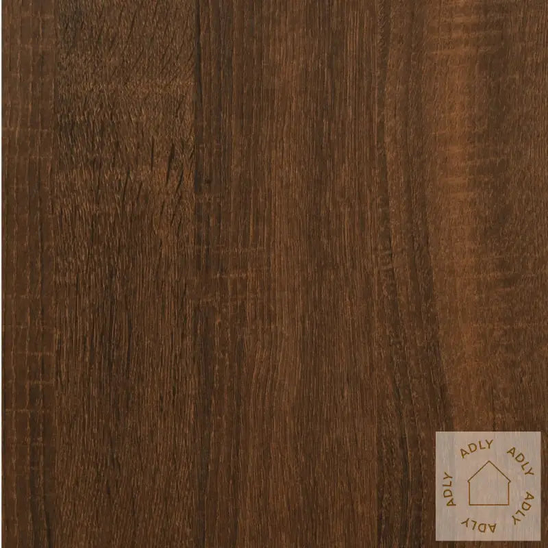 Nattbord Brun Eik 40X35X70 Cm Konstruert Tre