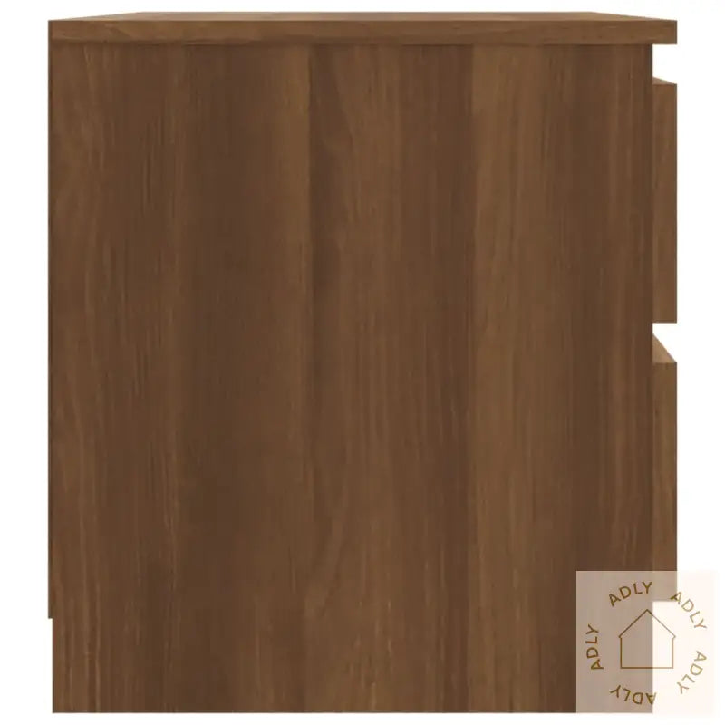 Nattbord Brun Eik 50X39X43,5 Cm Konstruert Tre